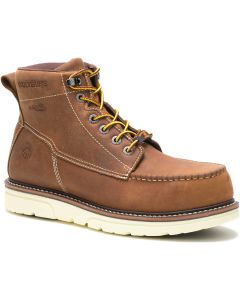 Wolverine Men's 6 Inch I-90 DuraShocks CarbonMAX Moc Toe Tan