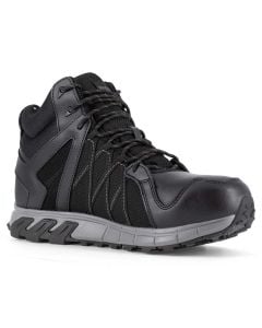 Reebok Work Men's Trailgrip Work Hiker Black Grey