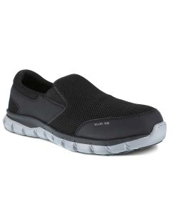 Reebok Work Men's Sublite Cushion AT Slip-On Black