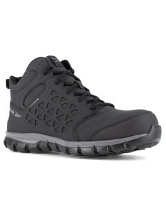 Reebok Work Men's Sublite Cushion CT Mid Black Grey