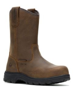 Wolverine Men's Carlsbad Steel Toe WP Wellington Brown