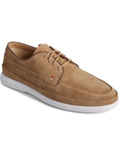 Sperry Men's Gold Cup Cabo PLUSHWAVE 4-Eye Taupe Suede