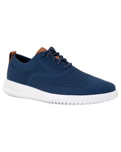 Cole Haan Men's Grand+ Stitch Wingtip Marin Blue