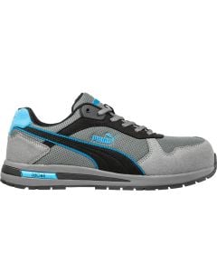 Puma Safety Men's Frontside Low EH SR CT Grey Blue