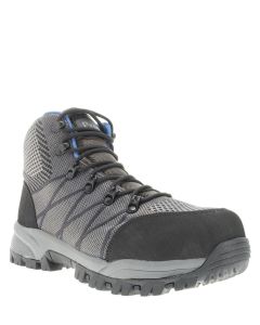 Propet Men's Traverse Work Grey Blue