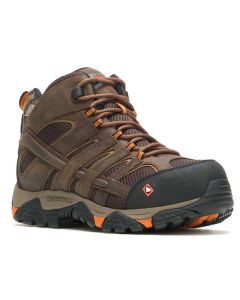 Work Merrell Men's Moab Vertex Mid WP CT Clay