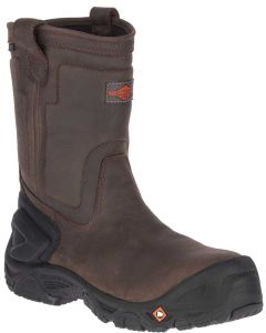 Work Merrell Men's Strongfield Pull-On WP CT Espresso