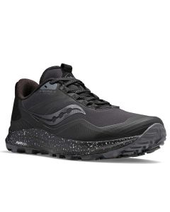 Saucony Men's Peregrine Ice+ 3 Black Shadow