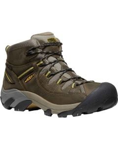 KEEN Men's Targhee II Mid WP Olive Yellow