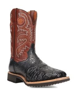 Dan Post Men's Egan Caiman Boot Black / Brown