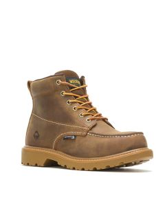 Wolverine Men's Floorhand Moc-toe ST WP Tan