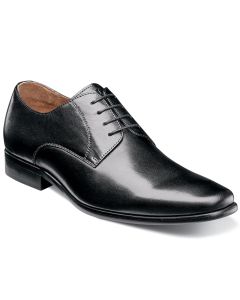 Florsheim Men's Postino Plain Toe Oxford Black Smooth