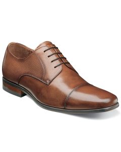 Florsheim Men's Postino Cap Toe Oxford Cognac