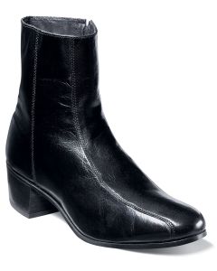 Florsheim Men's Duke Bike Toe Zipper Boot Black