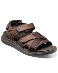 Nunn Bush Men's Rio Vista River Slide Sandal Brown