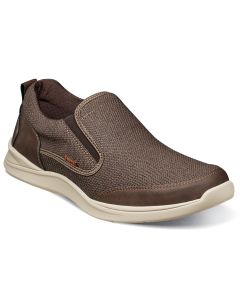 Nunn Bush Men's Conway 2.0 Knit Slip-On Brown Multi