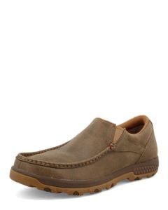 Work Twisted X Men's Slip-On Driving Moc Bomber