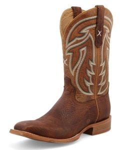 Work Twisted X Men's 12"" Rancher Nutmeg & Peanut