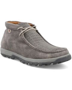 Twisted X Men's Chukka Driving Moc Grey & Grey