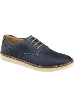 Johnston & Murphy Men's Mcguffey Plain Toe Navy Oiled