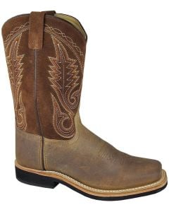 Smoky Mountain Boots Men's Boonville Brown Distress