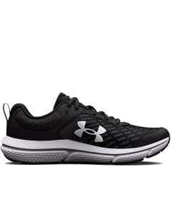 Under Armour Kids Assert 10 Wide Running Shoes Black / White