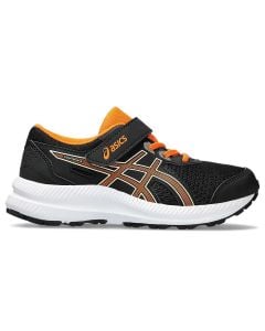 Asics Kids Contend 8 PS Black Bright Orange