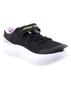 Under Armour Kids Surge 4 AC Black Purple