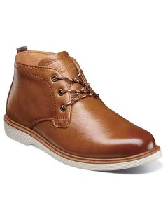 Florsheim Kids Supacush Jr. Plain Toe Chukka Cognac