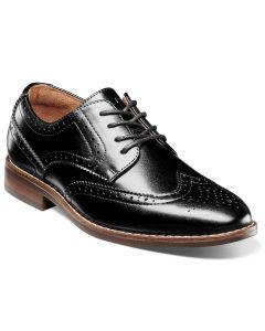 Florsheim Kids Rucci Jr. Wingtip Oxford Black