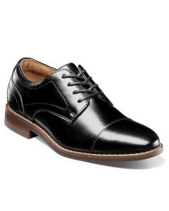 Florsheim Kids Rucci Jr. Cap Toe Oxford Black