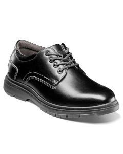 Florsheim Kids Lookout Jr. Plain Toe Oxford Black