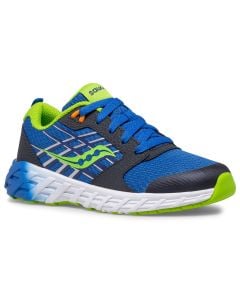 Saucony Kids Wind 2.0 Blue Green