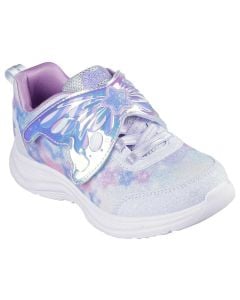 Skechers Kids Glimmer Kicks Magical Wings Light Blue Lavender