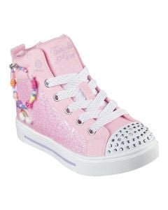 Skechers Kids Twinkle Toes Twinkle Sparks Charm Bestie Pink