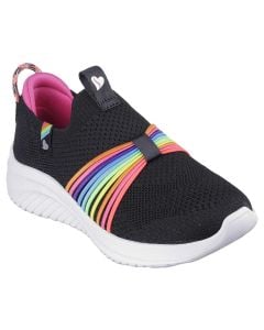 Skechers Kids Ultra Flex 3.0 Rainbow Speed Black Multi