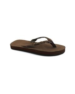 Rainbow Sandals Kids Flirty Braidy Esspresso 