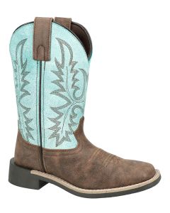 Smoky Mountain Boots Kids Rustic Rider Brown Black