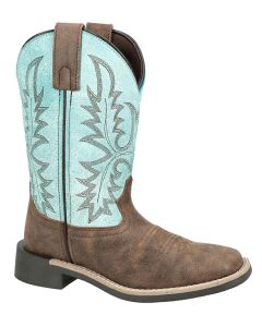 Smoky Mountain Boots Youth Rustic Rider Brown Black