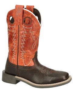 Smoky Mountain Boots Youth Dusty Chocolate Burnt Orange