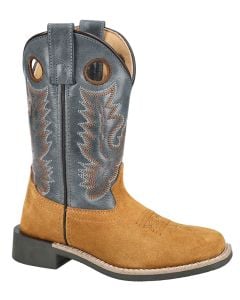 Smoky Mountain Boots Kids Tex Wheat Blue