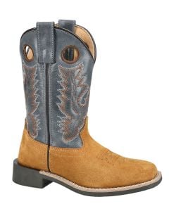 Smoky Mountain Boots Youth Tex Wheat Blue