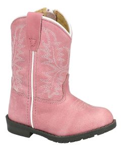 Smoky Mountain Boots Toddlers Hopalong Pink Distress