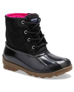 Sperry Kids Port Duck Boot Black