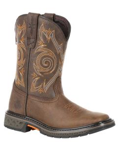 Georgia Boot Kids Carbo-Tec LT Brown