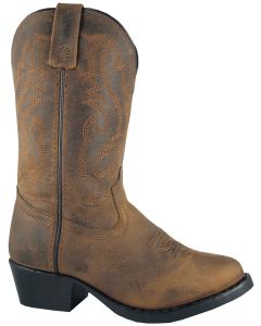 Smoky Mountain Boots Youth Denver Brown Oil Distress