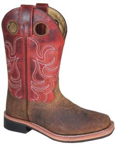 Smoky Mountain Boots Kids Jesse Brown Burnt Apple