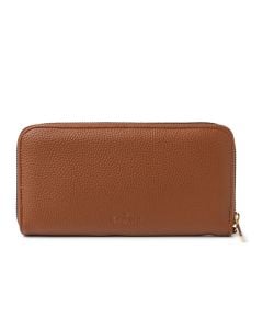 Kedzie Ecilpse Zip Clutch Chestnut