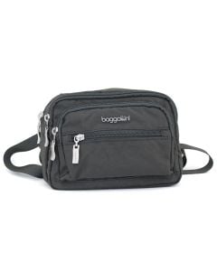 Baggallini Triple Zip Bagg Charcoal