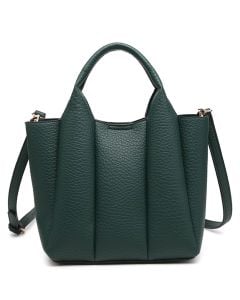 Jen & Co. Maddox Satchel Hunter Green